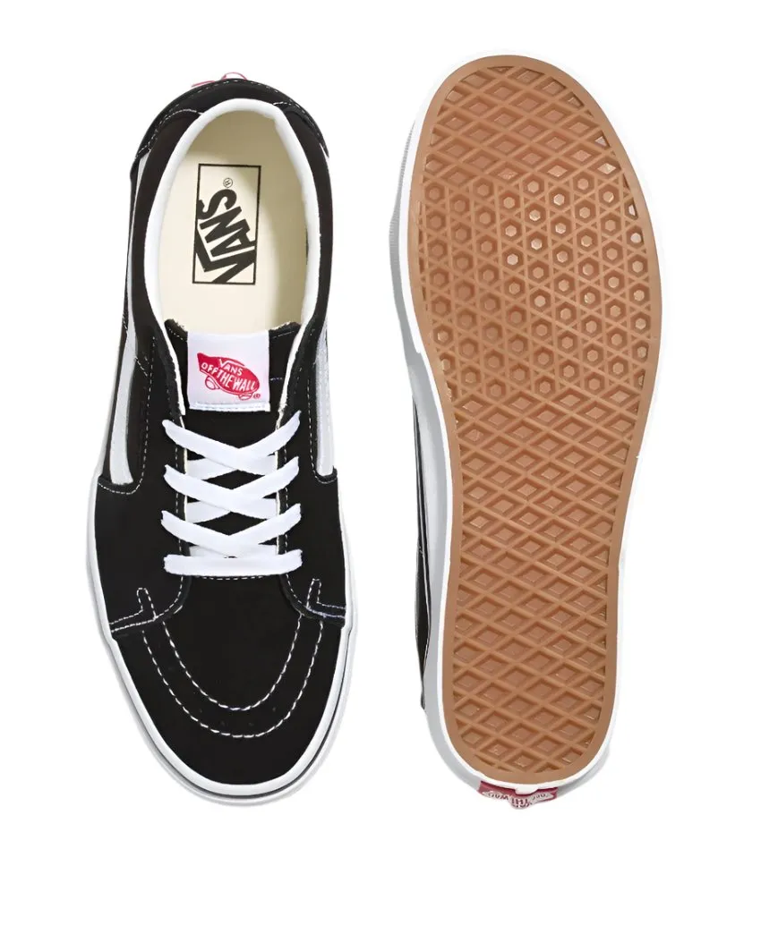 Vans SK8 Low Shoe Mens - Black/True White