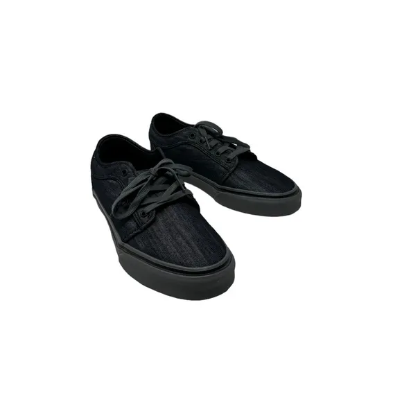 VANS Skate Chukka Low Black Gray Men’s Low Top Canvas Sneakers Size VN0A4BX45BR