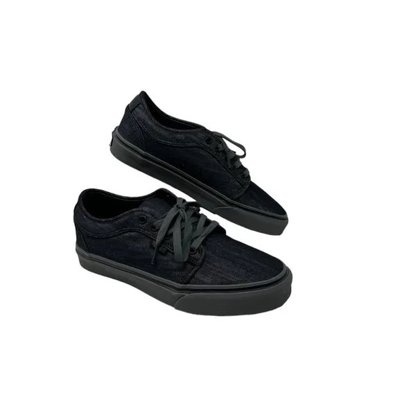 VANS Skate Chukka Low Black Gray Men’s Low Top Canvas Sneakers Size VN0A4BX45BR