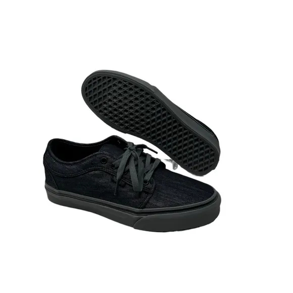 VANS Skate Chukka Low Black Gray Men’s Low Top Canvas Sneakers Size VN0A4BX45BR