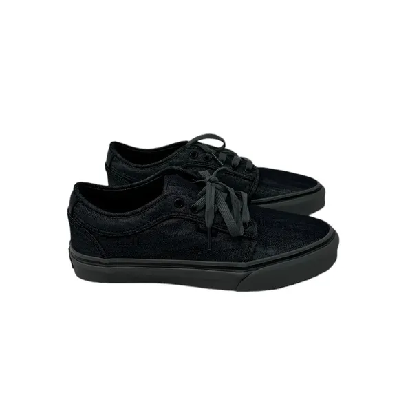 VANS Skate Chukka Low Black Gray Men’s Low Top Canvas Sneakers Size VN0A4BX45BR