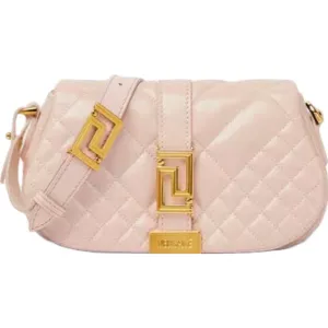 VERSACE GRECA GODDESS MINI SHOULDER BAG BLUSH PINK