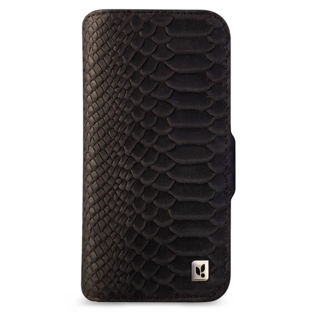 Wallet - iPhone 16 Pro Max leather case V-Mag