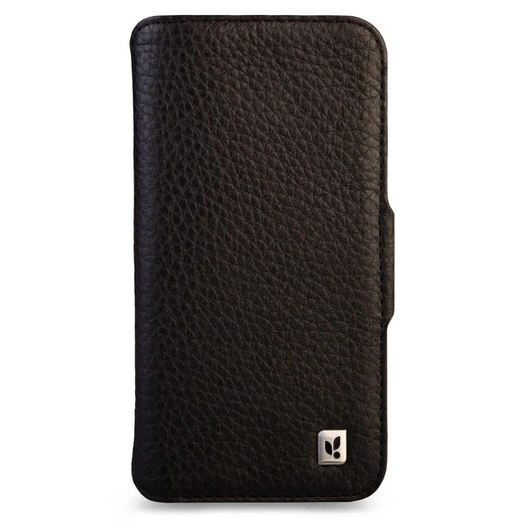 Wallet - iPhone 16 Pro Max leather case V-Mag