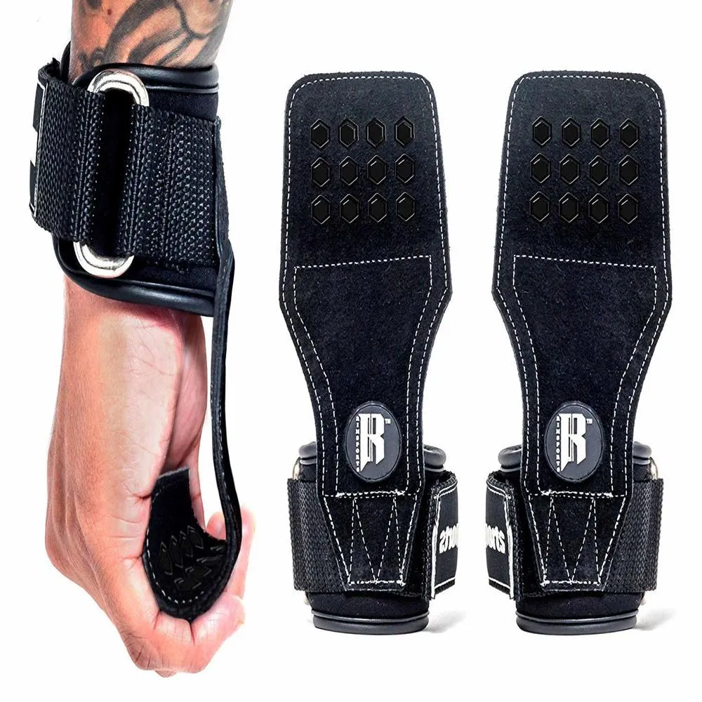 Weight Lifting Grips Straps Training Wrist Support for Workout