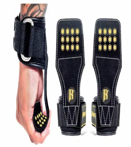 Weight Lifting Grips Straps Training Wrist Support for Workout