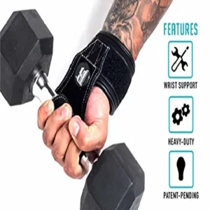 Weight Lifting Grips Straps Training Wrist Support for Workout
