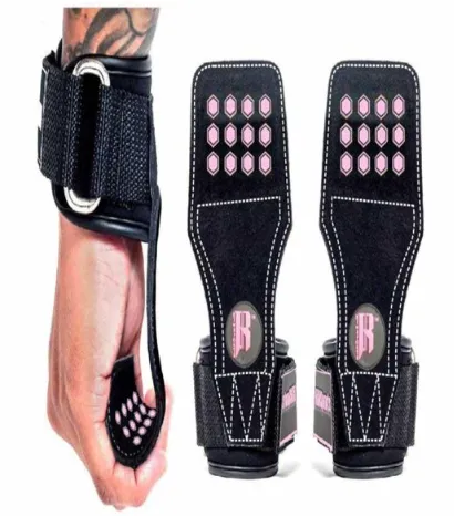 Weight Lifting Grips Straps Training Wrist Support for Workout