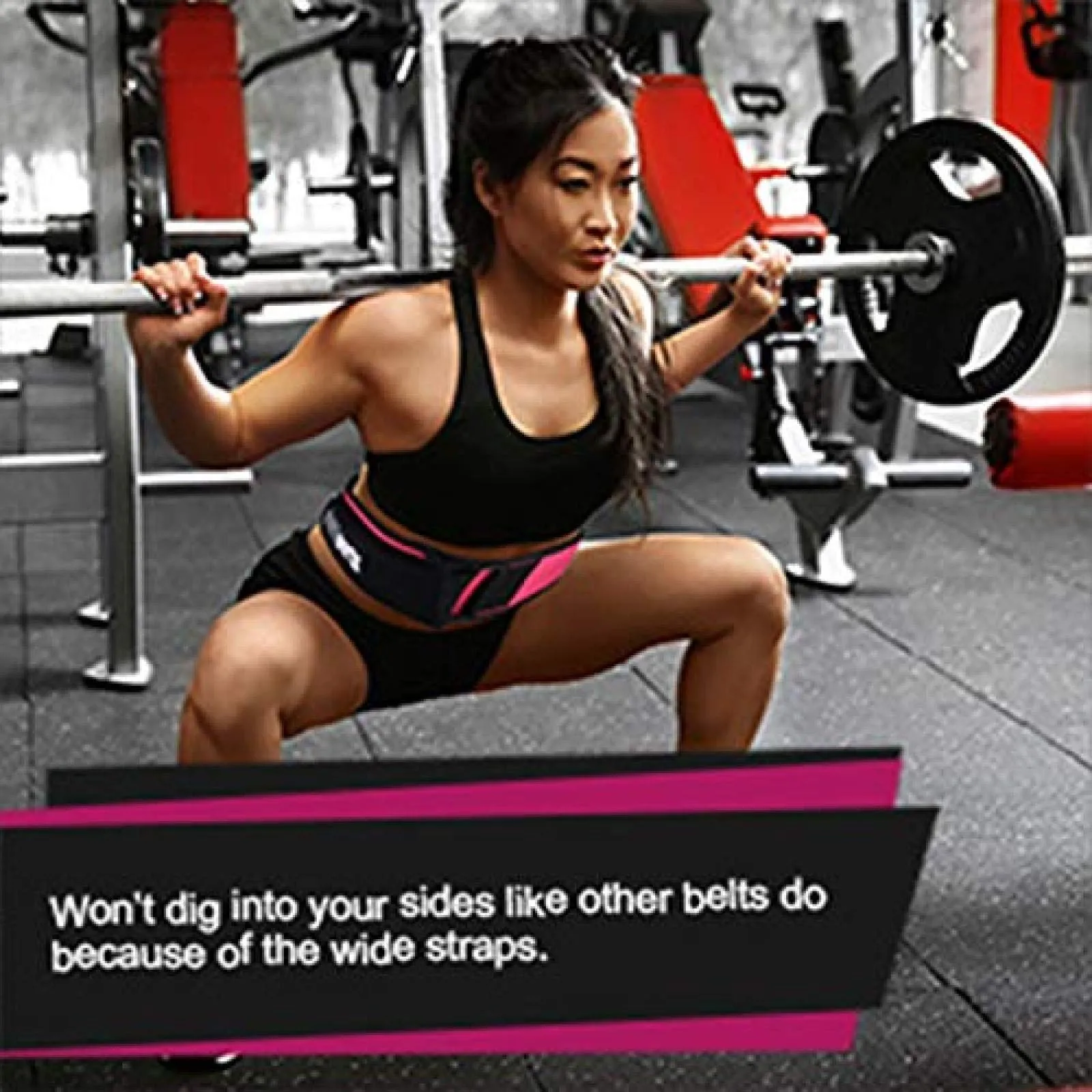 Weight Lifting Gym Fitness Deadlift Squat Workout Pull up Belt