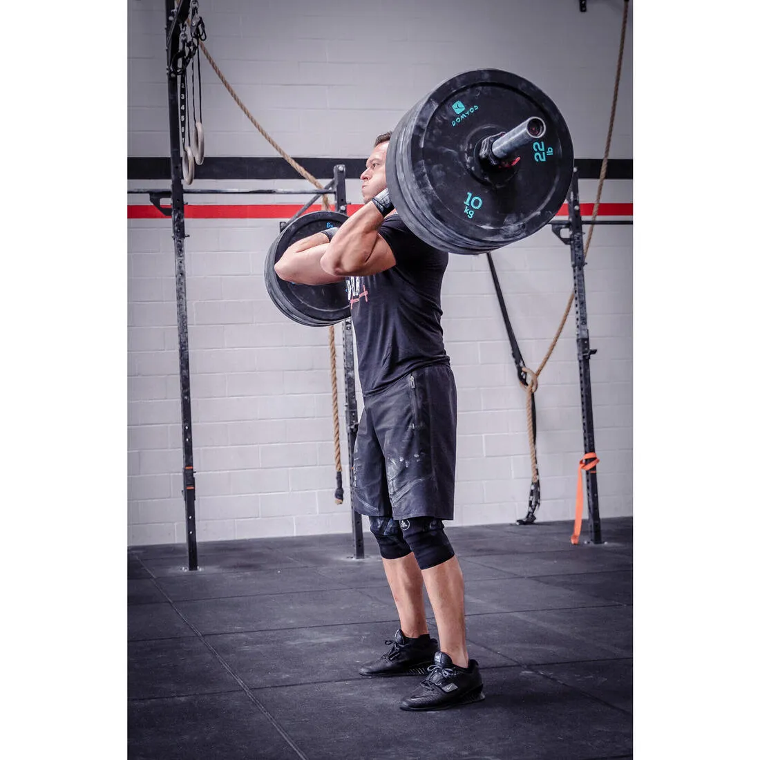 Weightlifting 10 kg 50 mm Inner Diameter Bumper Disc