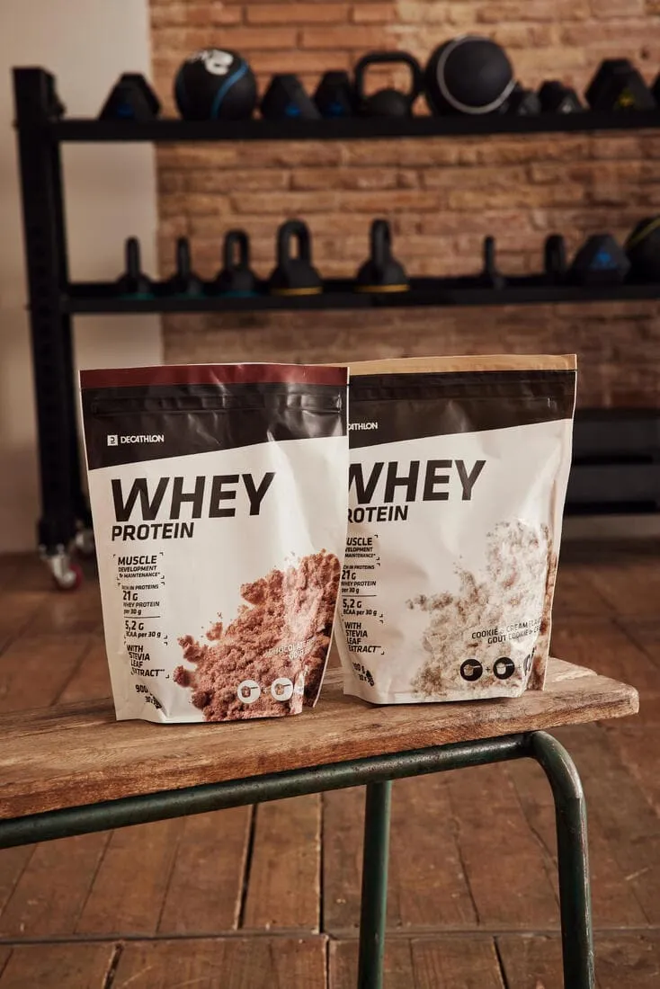 Whey protein cookies & cream 900g