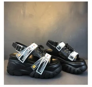 Women 8cm Wedge High Heels Shoes
