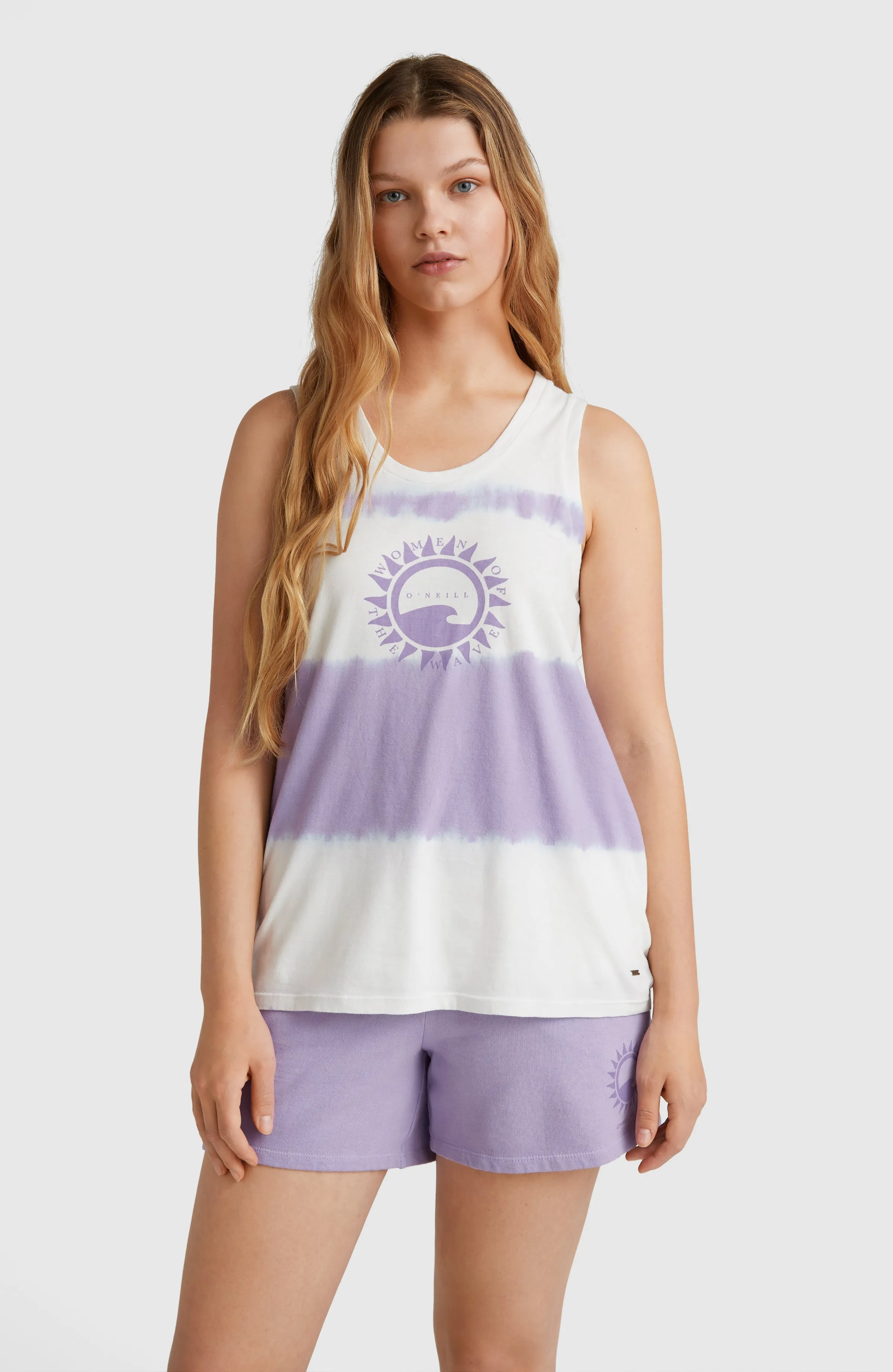 Women Of The Wave Tanktop | Purple Tie Dye