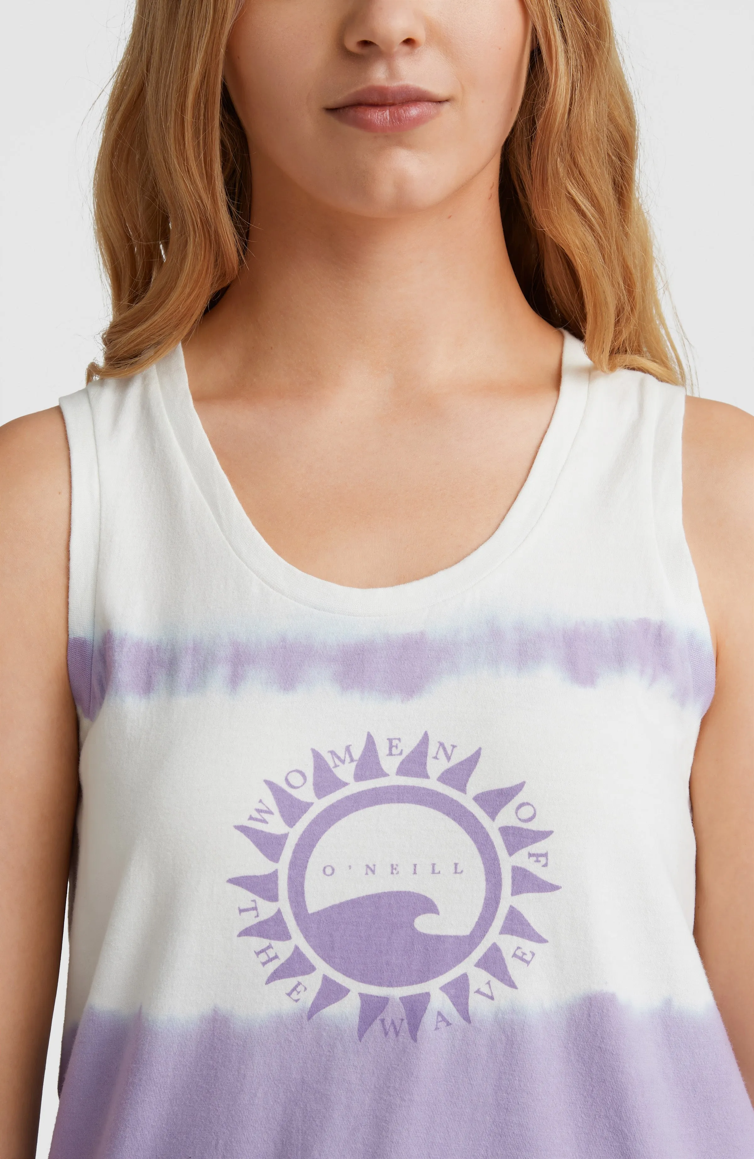 Women Of The Wave Tanktop | Purple Tie Dye