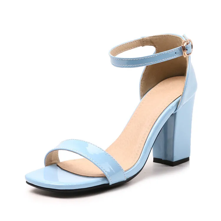 Women's Ankle Straps Sandals Dress Shoes for Summer 4113