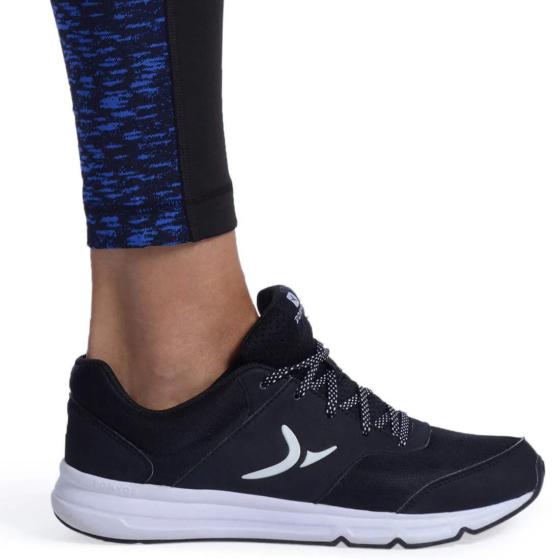 Women's Fitness Leggings - Black Print