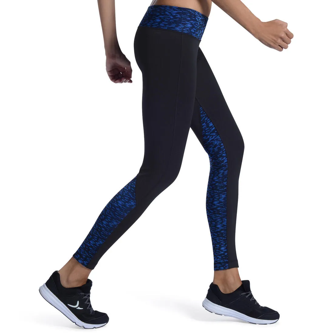 Women's Fitness Leggings - Black Print