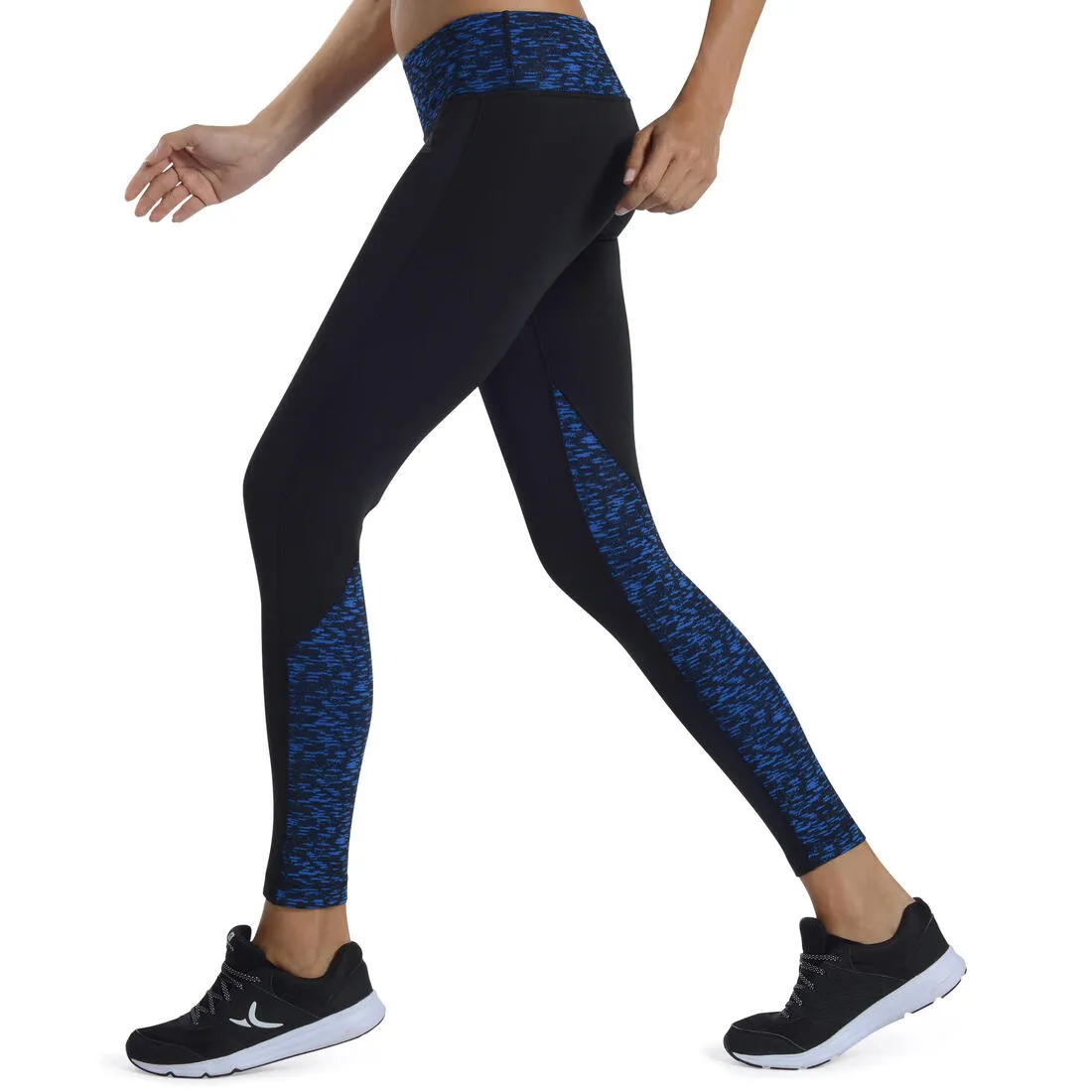 Women's Fitness Leggings - Black Print