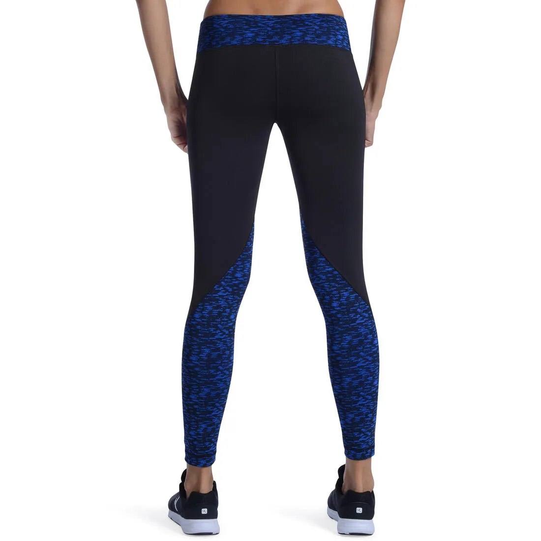 Women's Fitness Leggings - Black Print
