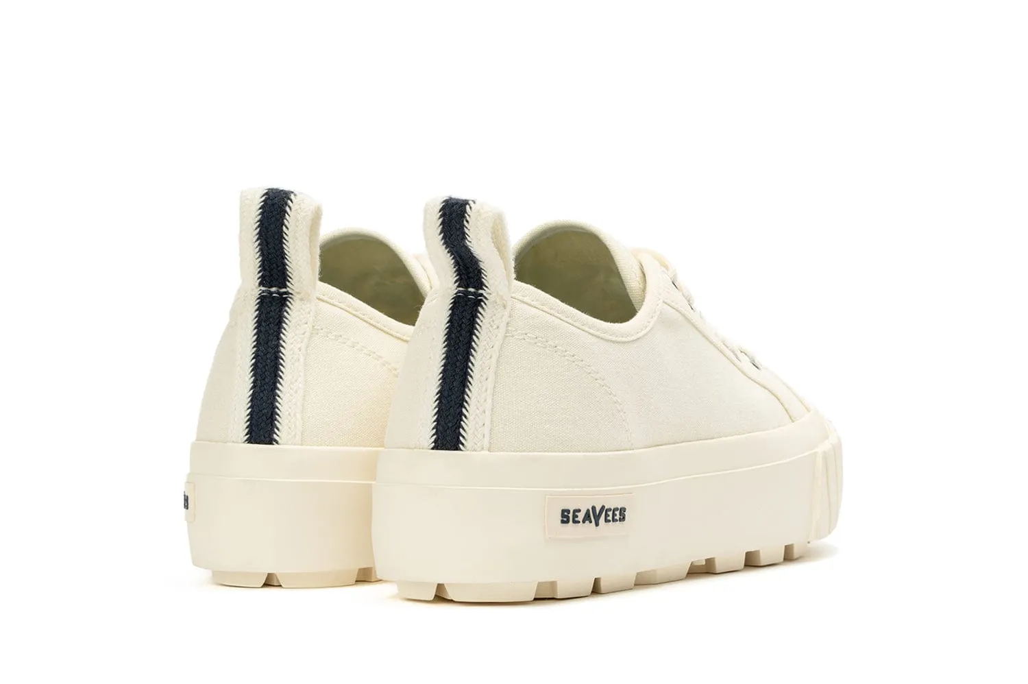 Womens - Melrose Lug Platform - White