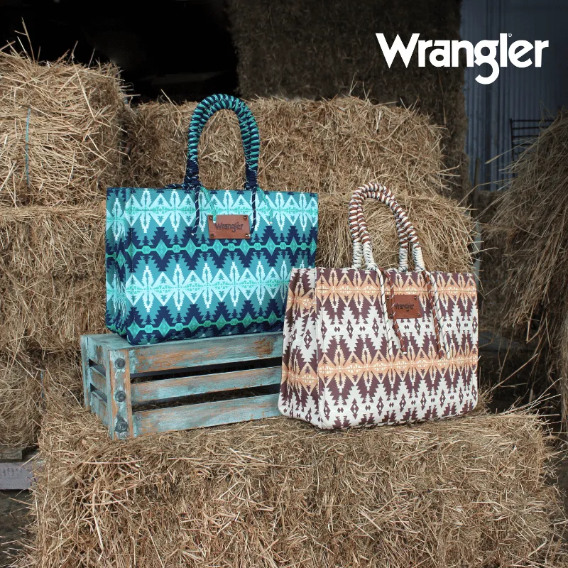 Wrangler Tote Bag Southwestern Oversized