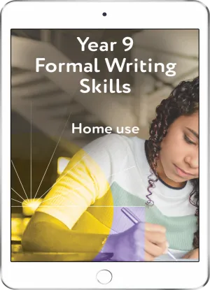 Year 9 Formal Writing Skills - Home Use