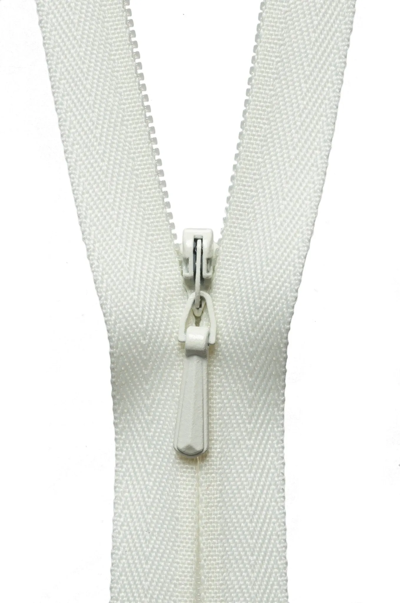 YKK Concealed / Invisible Zip - 41cm / 16'' - Cream 502