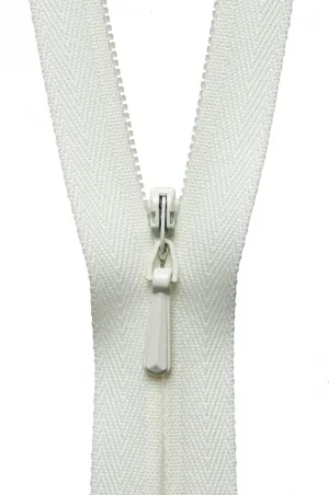 YKK Concealed / Invisible Zip - 41cm / 16'' - Cream 502