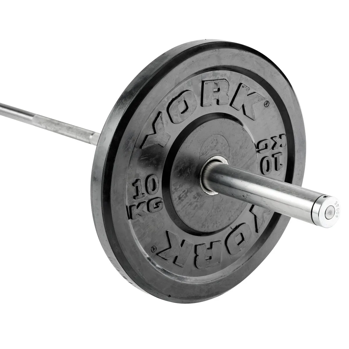 York Barbell Olympic Rubber Bumper Plates 2 x 10kg
